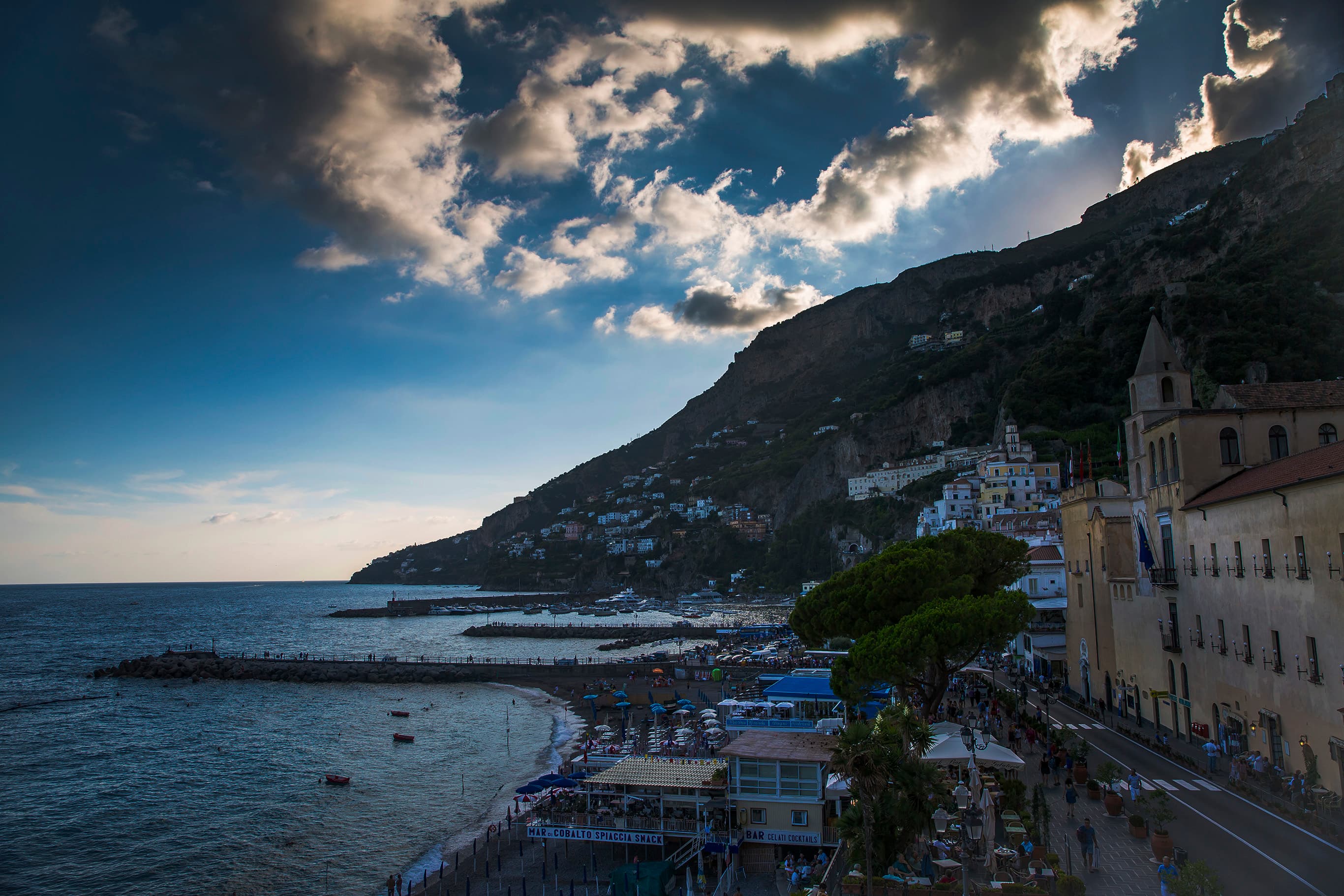 Learning self-kindness on the Amalfi Coast