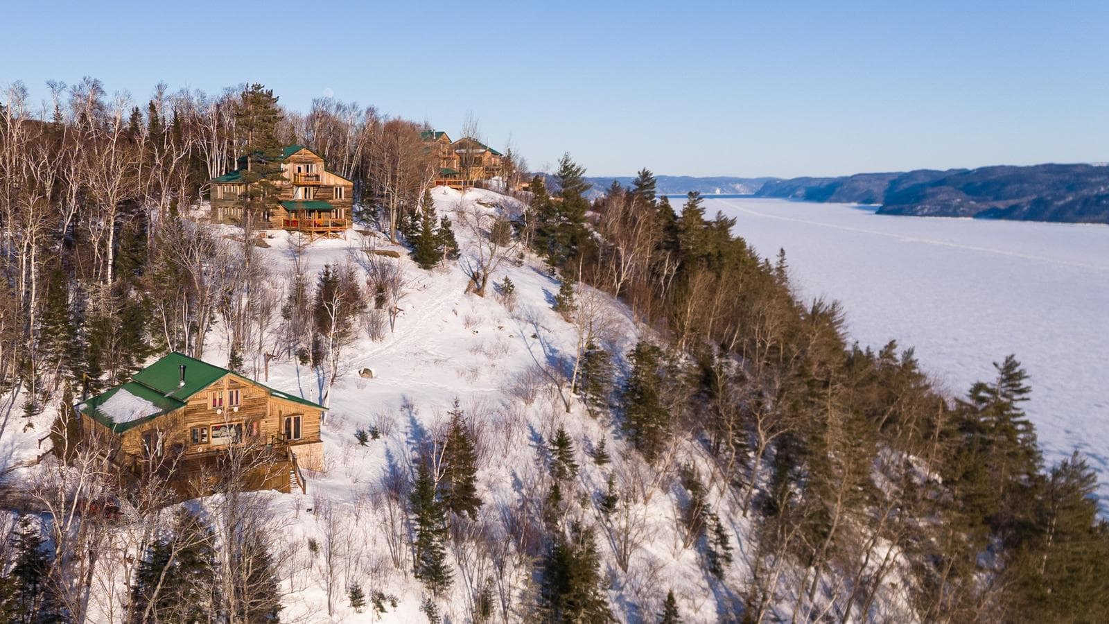 Banner image of Northern Quebec: Winter Lodge Escape
