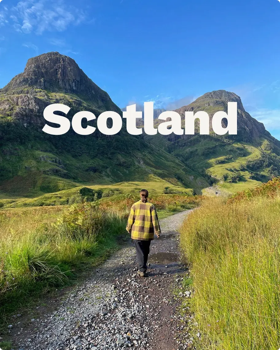 Scotland tours poster
